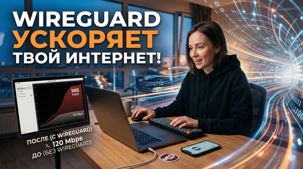 Как WireGuard ускоряет ваш интернет