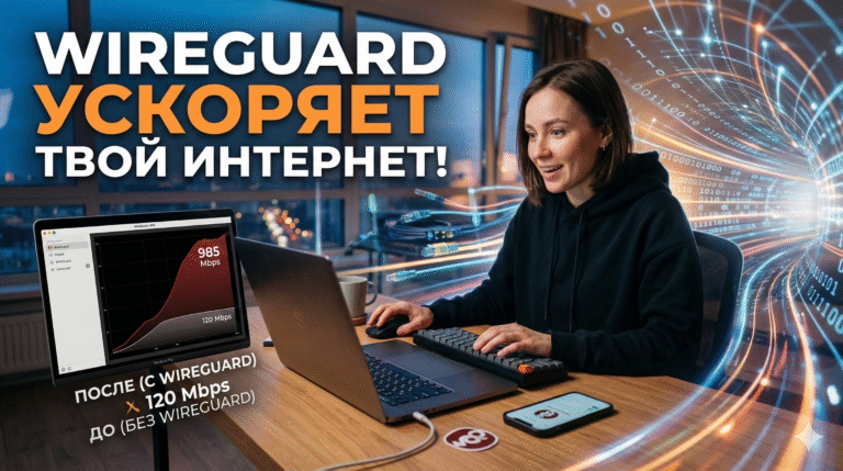 Как WireGuard ускоряет ваш интернет